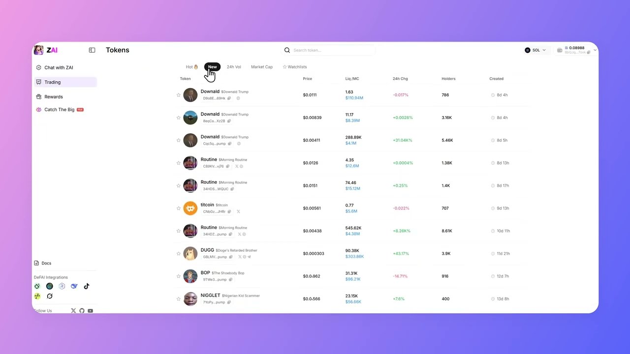 The All-New ZAIAgent Cross-Chain Trading Market is Coming Soon!