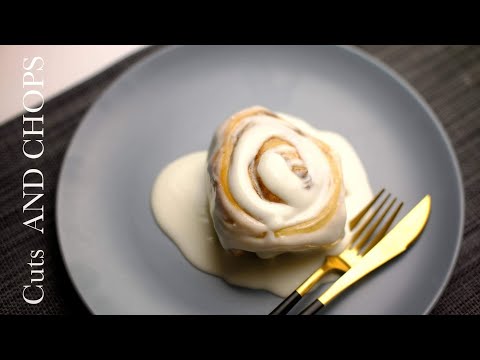 CINNABON STYLE CINNAMON ROLLS | By CUTS AND CHOPS
