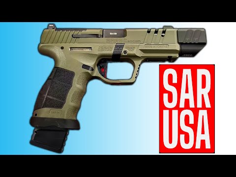 This New SAR9 SOCOM 9mm Pistol is LEGIT Next Level!