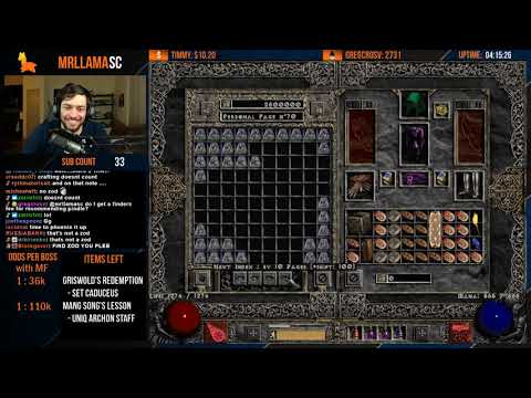 Diablo 2 - Holy Grail Sorc - GG FIND #66! WE FINALLY FIND THE RUNE