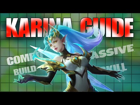 Karina Full Guide 2025 | Best Assassin Build, Skills & Combos | Moba Legends