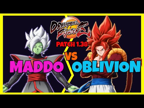DBFZ - MADDO vs OBLIVION games (Super Baby 2, Trunks, Zamasu vs Gogeta 4, Trunks, Vegito)
