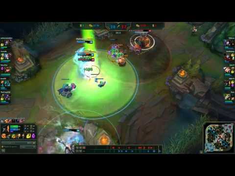 Alistar peel & Jinx Triple kill