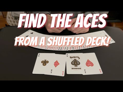 How Card Cheats ALWAYS Find the Aces | Card Trick Tutorial