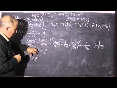 Lectia 295 - Operatii cu puteri si fractii - Multimi de numere - Exercitii - Matematica elementara