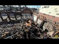 Palisades Aerial Media ： A Post-Fire Aerial View of the Historic Topa Building Palisades.webm
