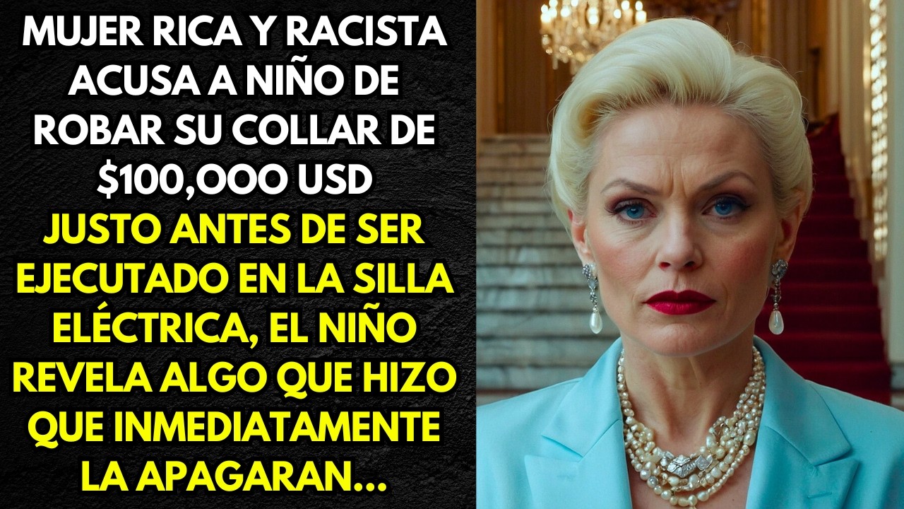 JUSTO ANTES DE SER EJECUTADO EN LA SILLA ELÉCTRICA, EL NIÑO REVELA ALGO QUE DEJÓ A TODOS ¡EN SHOCK!