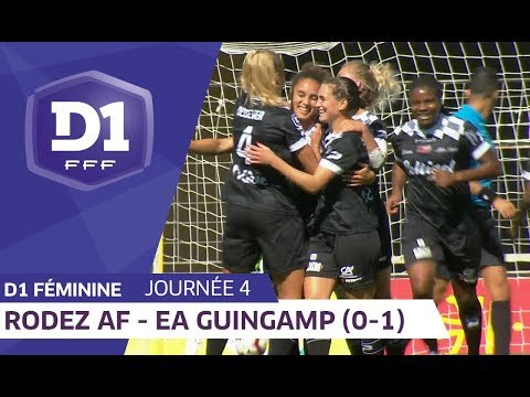 J4 : Rodez AF - EA Guingamp (0-1) / D1 Féminine