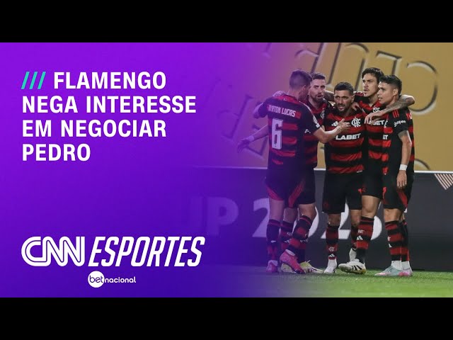 Flamengo se posiciona sobre possível negociação de Pedro | LIVE CNN