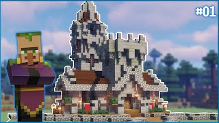 Minecraft Church Tutorial - The Village #01
