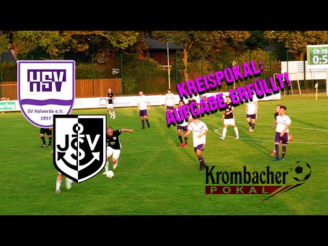 11 Tore! ISV siegt in Halverde - Krombacher Kreispokal