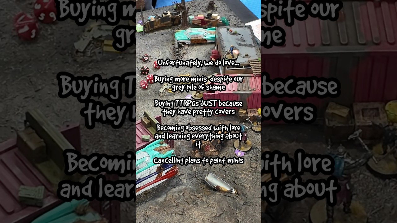 Unfortunately, we do love… 🌟🎲😌🤭💙#miniatures #boardgames #rpg #ttrpg #minicommunity #lore #games