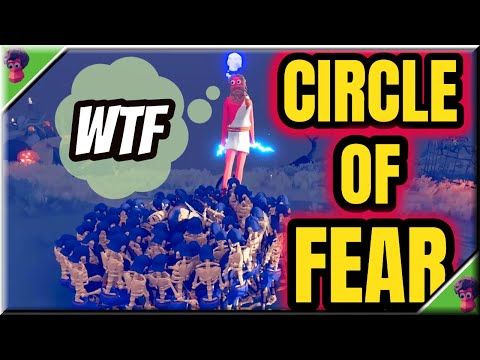 Art is an Explosion!! 100 Skeleton Warrior☠ Circle vs Every Unit(1/2) - TABS Spooky Faction Update🎃