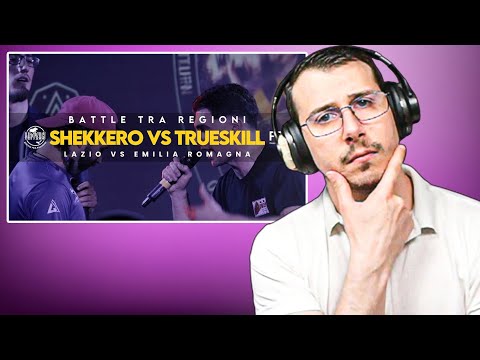 REACTION A SHEKKERO vs TRUE SKILL- TEAM LAZIO vs TEAM EMILIA-ROMAGNA - BATTLE fra REGIONI