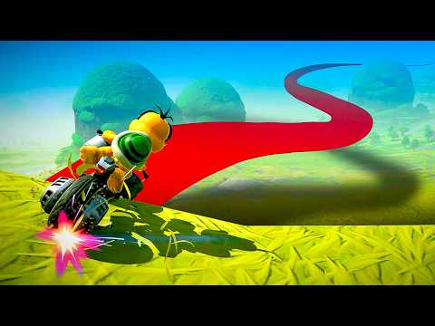 Can you cross Mario Kart World in a Single Drift?