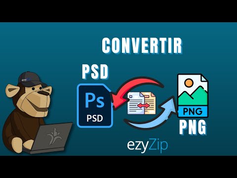 ¡Cómo Convertir Adobe PSD a PNG en Segundos!