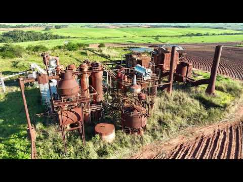 🏭 USINA SANTA RITA ABANDONADA | ALTO ALEGRE - SP | A HISTÓRIA DE UMA GIGANTE ESQUECIDA 🚁 4K