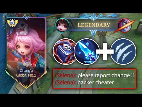 WTF DAMAGE !! THIS NEW CHANG'E BUILD CAN EASY 1 HIT ENEMIES !! CHANG'E BEST BUILD 2025 !! E754- MLBB