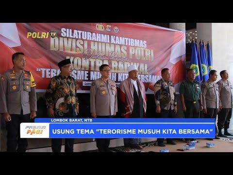 DIV HUMAS POLRI SOSIALISASI TANGKAL PAHAM RADIKAL LEWAT FGD