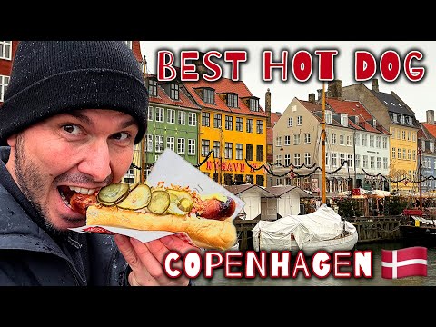 Try the Best Danish Hot Dog 🇩🇰 🌭 Copenhagen, Denmark