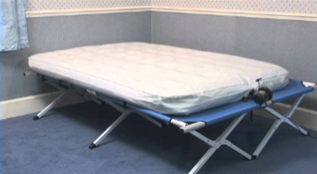 Honeyman Full Sized Portable Folding Double Bed in a Bag