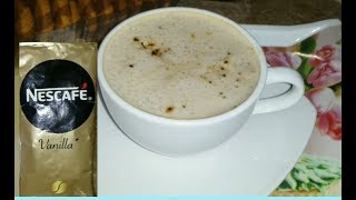 Nescafe Vanilla | Instant Vanilla Coffee | Quick Recipe Cooking time with Atia