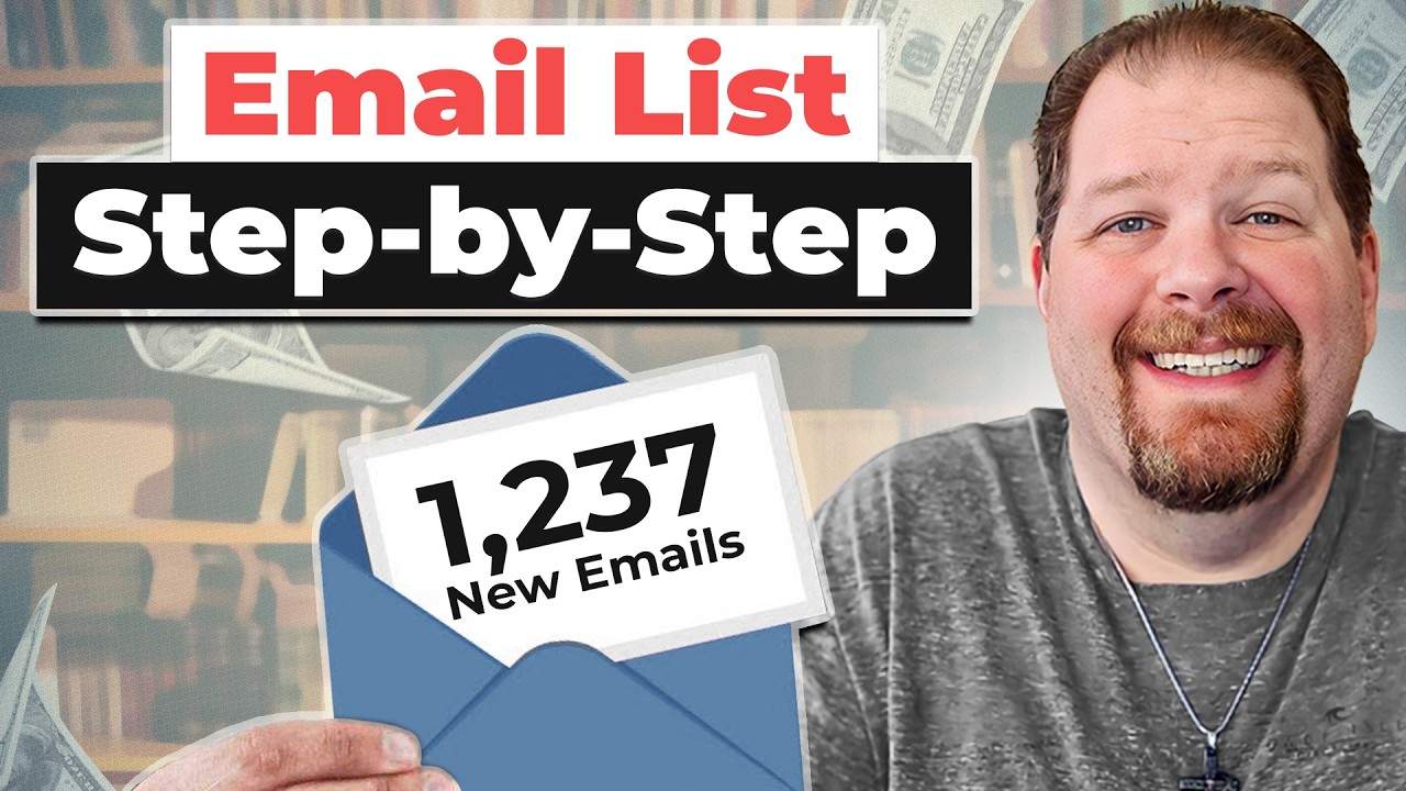 How to Build an Email List with Mailchimp (FREE &amp; Easy Tutorial) video thumbnail