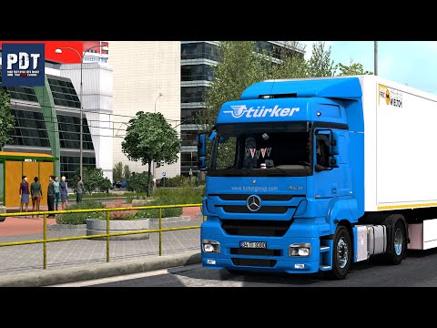 ✅[ETS2. V1.36]...PDT...Mercedes Axor 1840 MP3 Reworked *Best Mod*