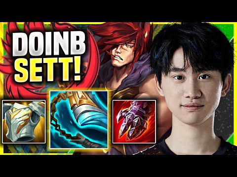 DOINB DOMINATING SETT WITH NEW ITEMS! - FPX DoinB Plays Sett Mid vs Twisted Fate! | Season 11