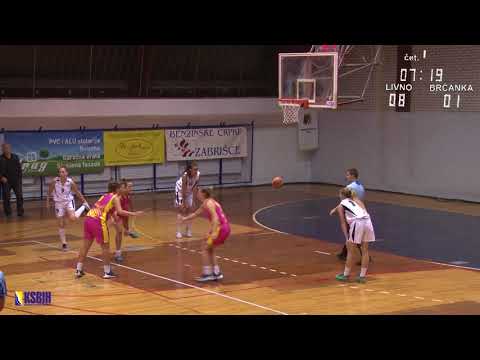 Prvenstvo BiH 2017/18 • Livno vs Brcanka • ZENE
