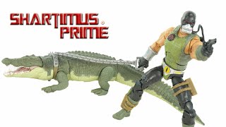 GI Joe Classified Croc Master and Fiona Deluxe 2 Pack Hasbro Crocodile Action Figure Review