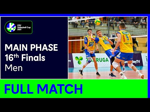 SK Zadruga AICH/DOB vs. VK Dukla LIBEREC - CEV Volleyball Cup 2021 Men 16th Finals