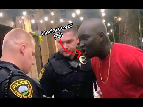 Moments When Police Arrest Undercover FBI Agents