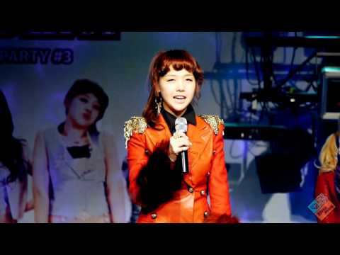 [FANCAM] 110316 Girl's Day Minah's Impersonation & Kkab Dance @ 1st Showcase Pt. 7/10