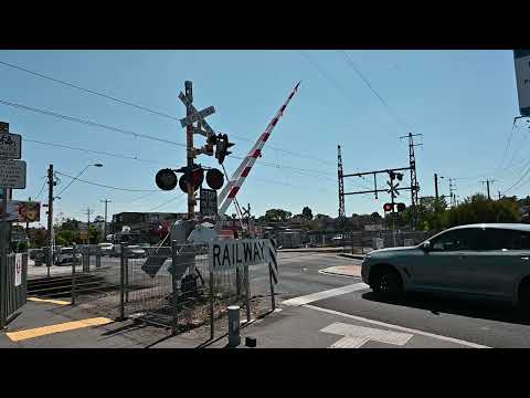 Gaffney Street Pascoe Vale - Metro and V/Line Level Crossing (WITH MY NEW GS1!)