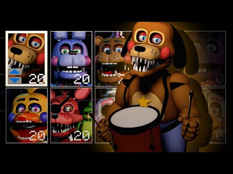 New Rockstar Animatronic: Rockstar Sparky The Dog! (UCN Mods)