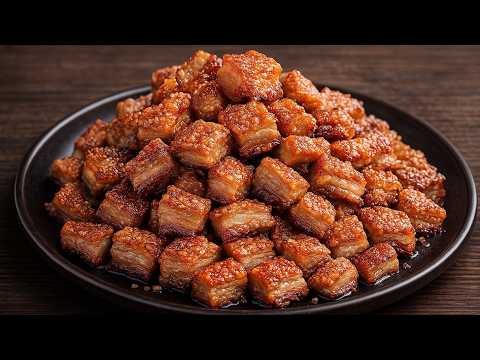 Der knusprigste Schweinebauch! So mache ich ihn besser als im Restaurant.