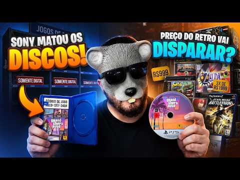 ADEUS CONSOLES? O QUE MUDA COM O FIM DA MÍDIA FÍSICA!