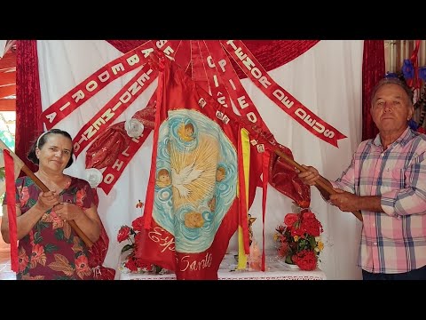Folia em louvor ao Divino Espírito Santo e São Benedito. Fazenda Rio Vermelho Niquelândia Goiás 