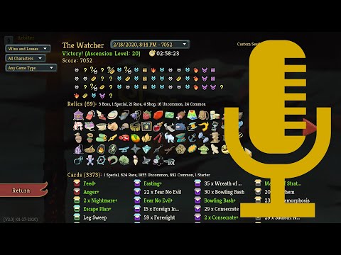 The Watcher Seeded High Score: 7052 Points! (Commentary)