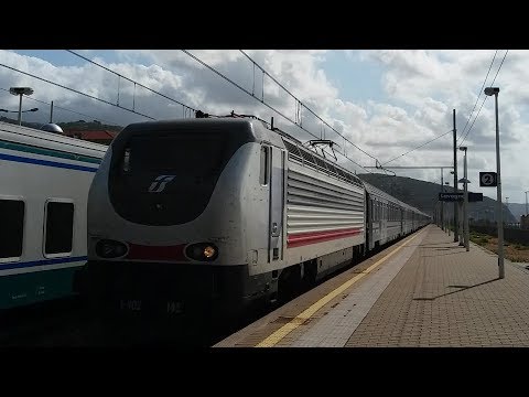 E402b.145 [ LIVREA INTERCITY SUN ] Sull'ICN 35168 da Siracusa a Milano C.Le in transito a Lavagna !!