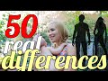 50 REAL Differences Between Men & Women