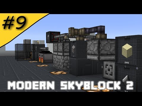 Modern Skyblock 2 - First real automation and storage - #9