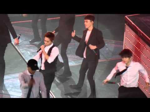 [160110] EXO'luXion in Singapore - Drop that & Let out the beast & Run