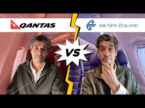 Qantas vs Air NZ: Economy Seat Battle!