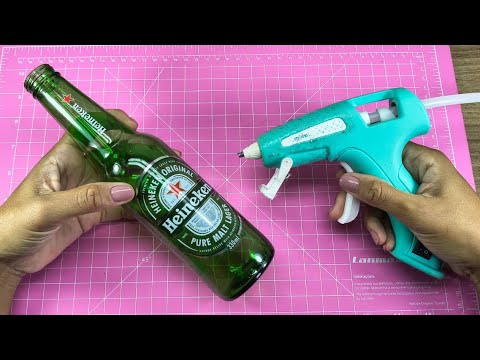 2 brilliant ideas with glass bottles 💖