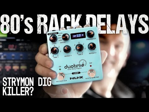 This Has 80's GUITAR RACK DELAYS!