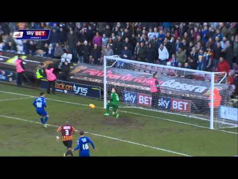 Bradford 1-2 Rochdale  - Sky Bet League 1 Season 2014-15