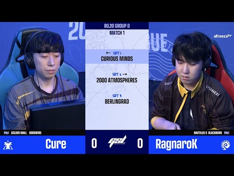 [2022 GSL S2] Ro.20 Group D Match2 Cure vs RagnaroK