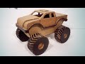 How To Make A Cardboard Monster Truck